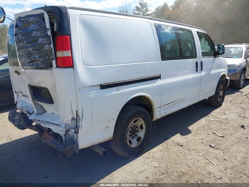 Vin: 1gczgfbg9a1163984, lot: 45431084, chevrolet express 2500 work van 20104