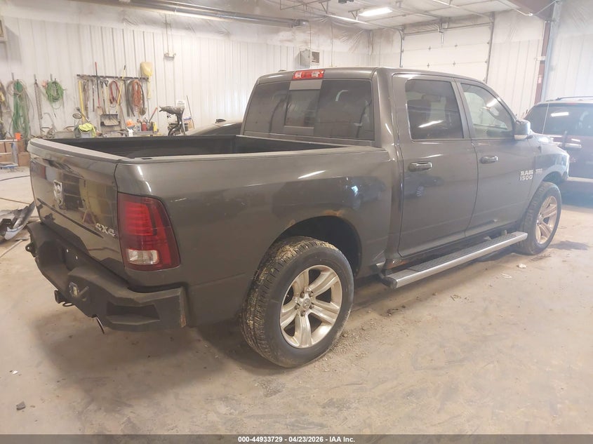 Vin: 1c6rr7mt1hs849667, lot: 45431118, ram 1500 sport 20174