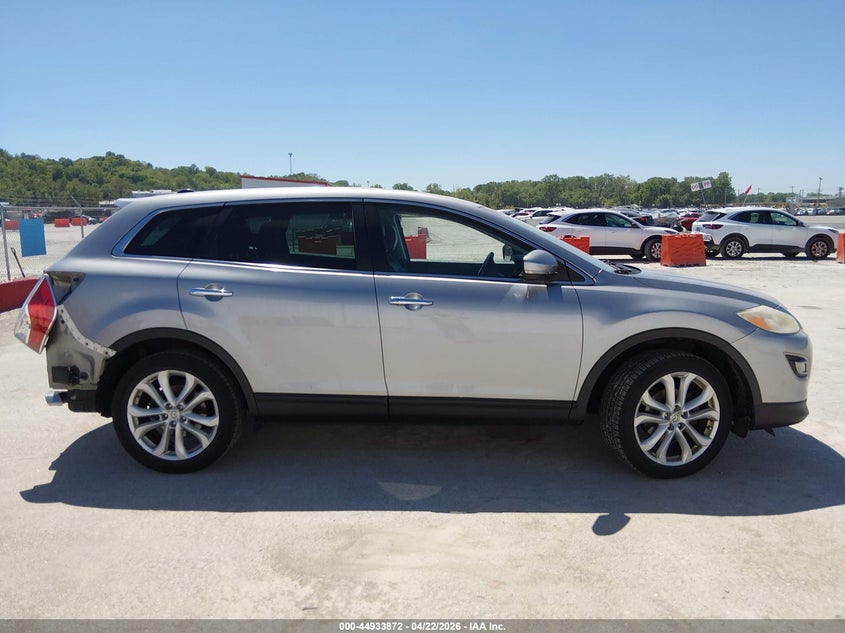 2012 Mazda Cx-9 3.7 Grand Touring Grey Lot 111044933872 Vin JM3TB3DVXC0345692