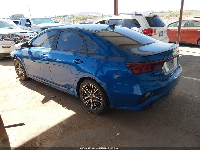 Vin: 3kpf54ad6pe523089, lot: 45431270, kia forte gt-line 20233