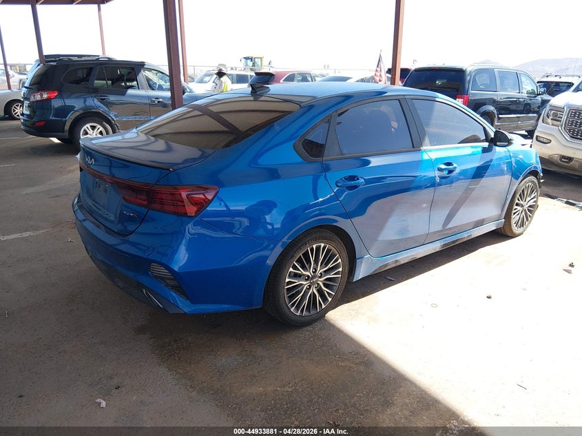 Vin: 3kpf54ad6pe523089, lot: 45431270, kia forte gt-line 20234