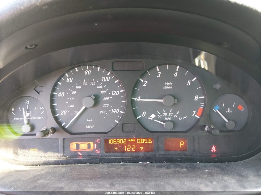 2003 BMW 325Ci VIN: WBABS33473PG89985 Lot: 44933891