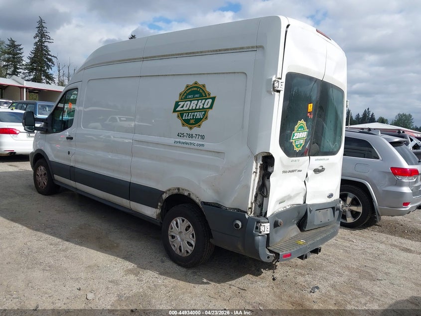 Vin: 1ftbw2xg5gka74213, lot: 45431389, ford transit-350 20163