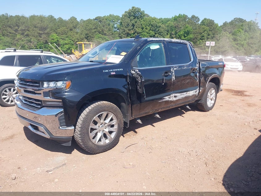 2021 CHEVROLET SILVERADO 1500 auction photo 2