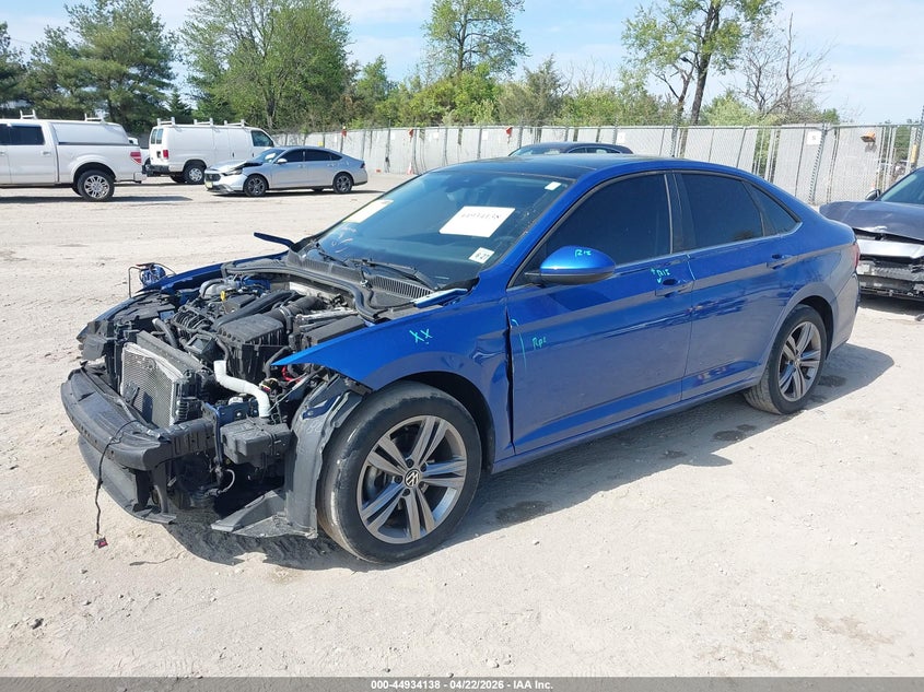 2022 Volkswagen Jetta 1.5T Se VIN: 3VW7M7BU8NM012040 Lot: 44934138