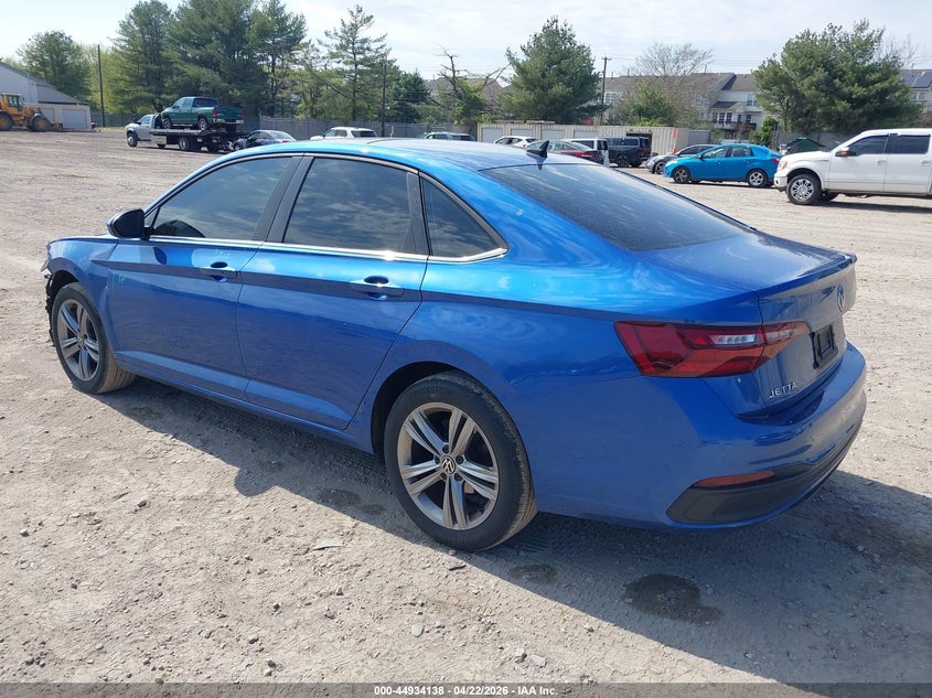 2022 Volkswagen Jetta 1.5T Se VIN: 3VW7M7BU8NM012040 Lot: 44934138