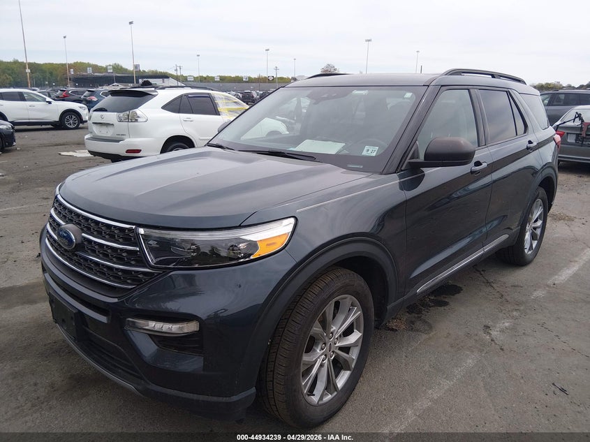 Vin: 1fmsk8dh9nga35261, lot: 45431628, ford explorer xlt 20222