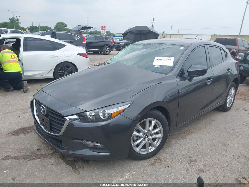 Vin: 3mzbn1k78hm117650, lot: 45431633, mazda mazda3 sport 20172