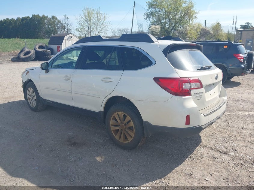 Vin: 4s4bsadc8g3279943, lot: 45431666, subaru outback 2.5i premium 20163