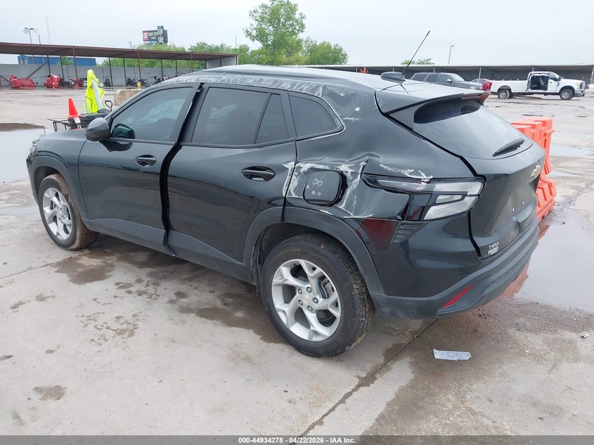 VIN KL77LFEP5SC165383 2025 CHEVROLET TRAX FWD LS
