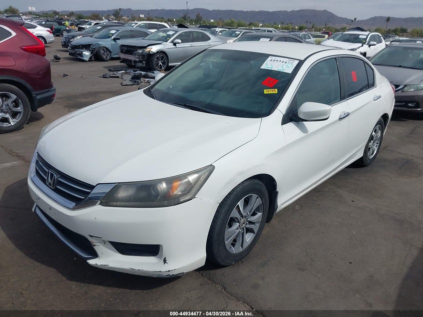 2014 Honda Accord Lx 1HGCR2F38EA110250 photo 1