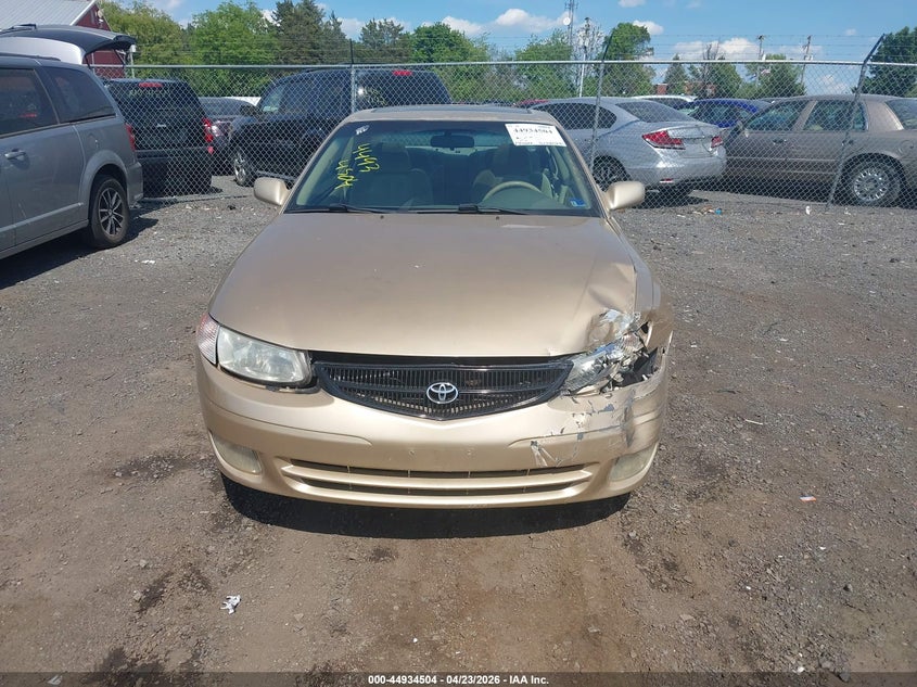 2000 Toyota Camry Solara Se VIN: 2T1CG22P8YC293856 Lot: 44934504