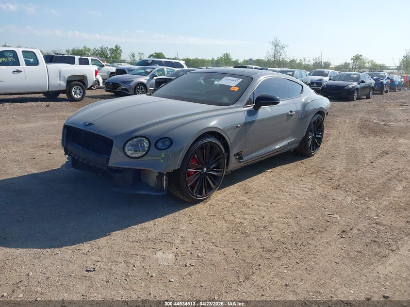 2023 BENTLEY CONTINENTAL GT COUPE 6.0L W-12 DI, DOHC, VVT, TURBO, 650HP