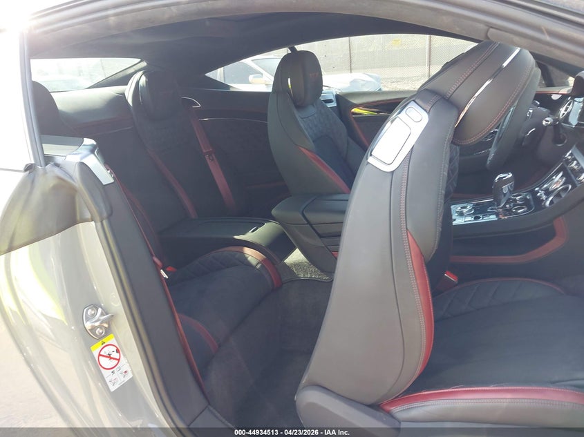 2023 Bentley Continental Gt Mulliner W12/Speed VIN: SCBCT2ZG5PC008347 Lot: 44934513