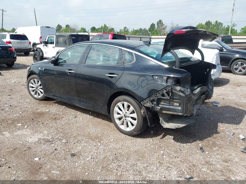 Vin: 5xxgu4l37hg167529, lot: 45431905, kia optima ex 20173