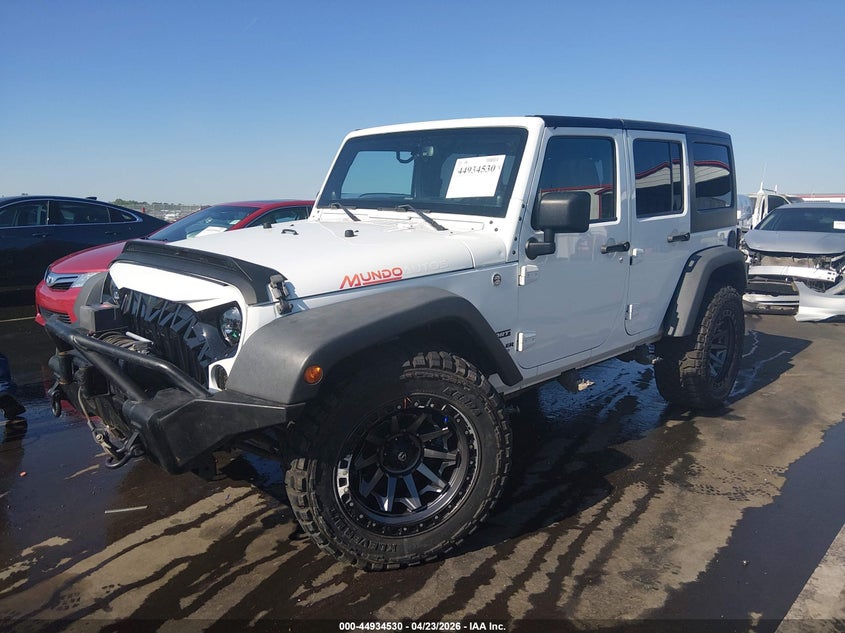 2014 JEEP WRANGLER UNLIMITED auction photo 2