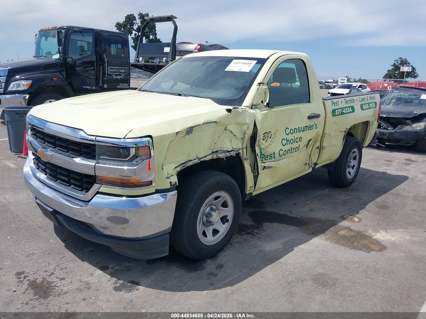 2018 Chevrolet Silverado 1500 Wt 1GCNCNEH6JZ307789 photo 1