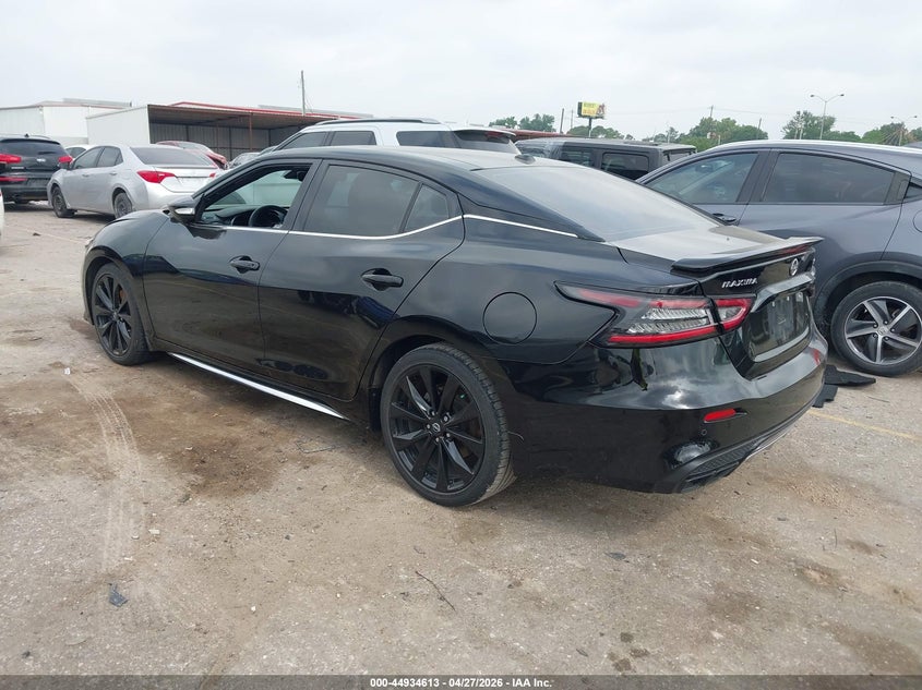 Vin: 1n4aa6ev0pc506967, lot: 45432002, nissan maxima sr xtronic cvt 20233