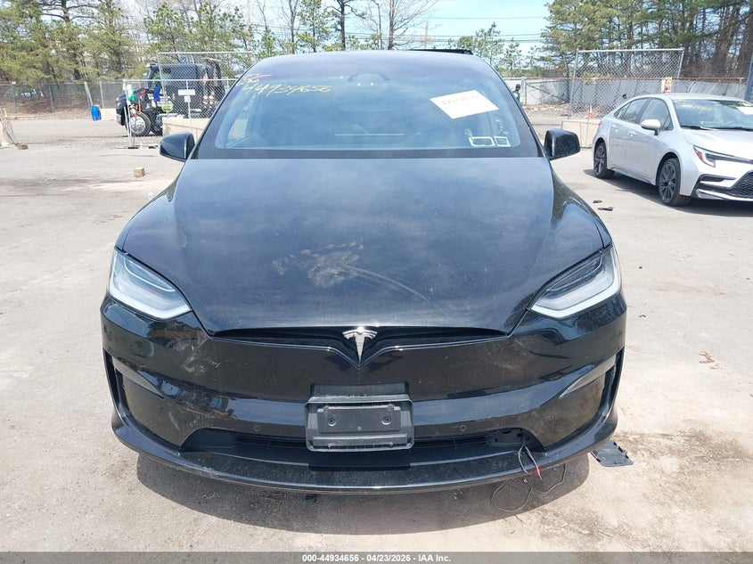 2022 Tesla Model X Plaid Tri Motor All-Wheel Drive VIN: 7SAXCBE60NF334443 Lot: 44934656