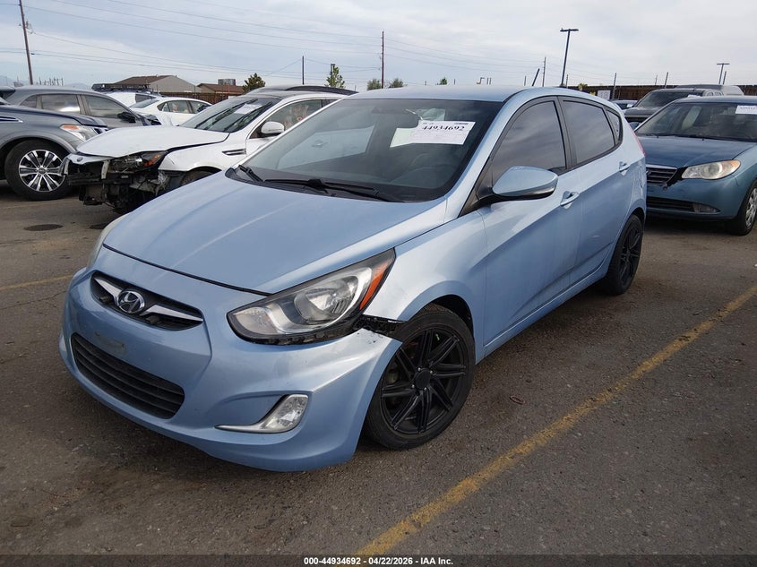 2013 HYUNDAI ACCENT HATCHBACK 1.6L I-4 DI, DOHC, VVT, 138HP