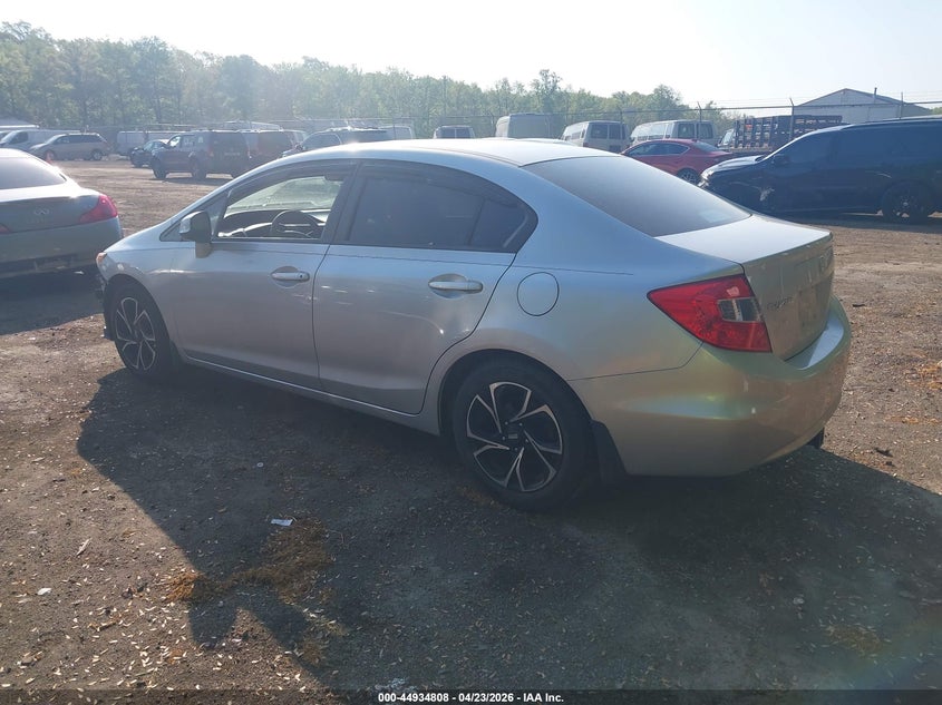 19XFB2F86CE346109 2012 Honda Civic 1.8 Ex silver
