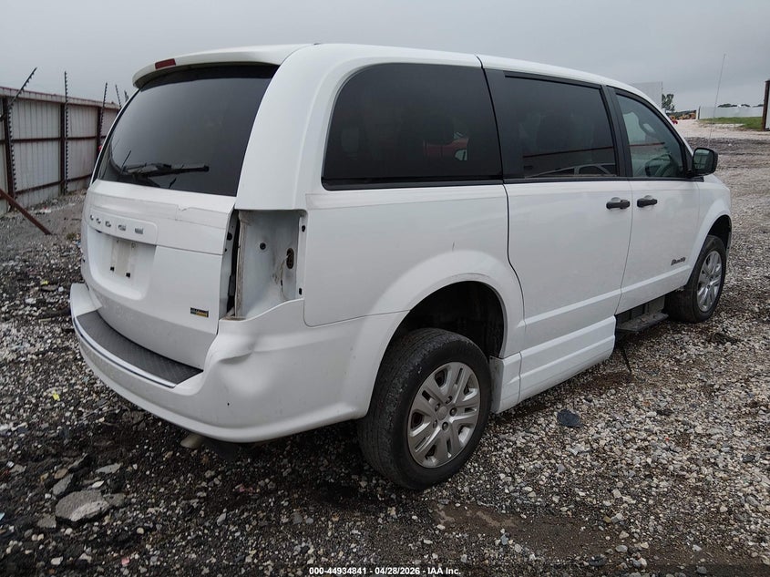 Vin: 2c7wdgbg0kr779378, lot: 45432230, dodge grand caravan se 20194