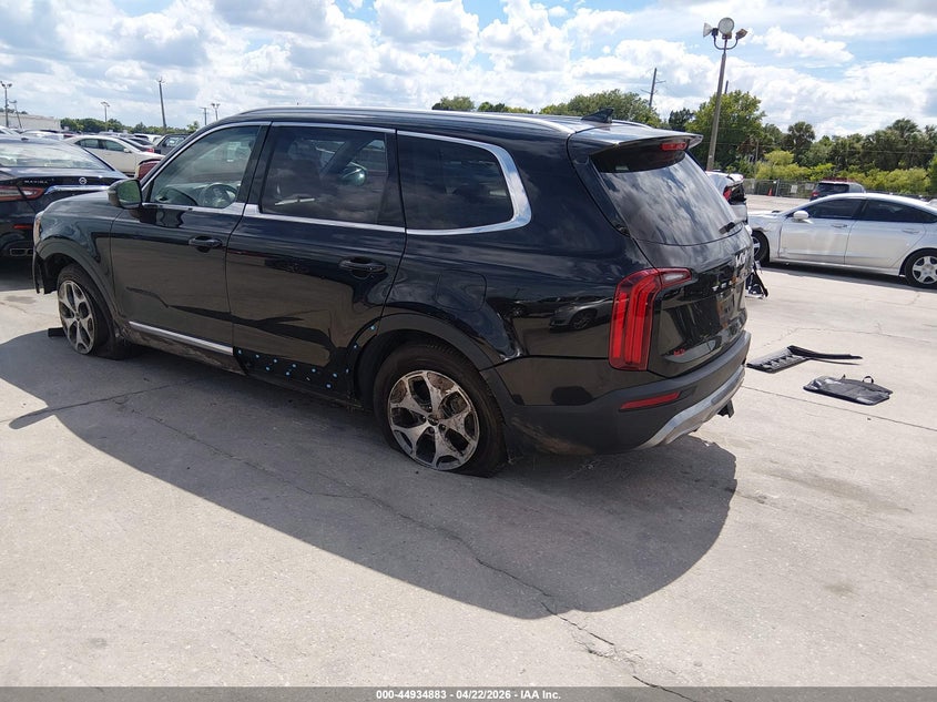 VIN 5XYP34HC4NG218083 2022 KIA TELLURIDE EX