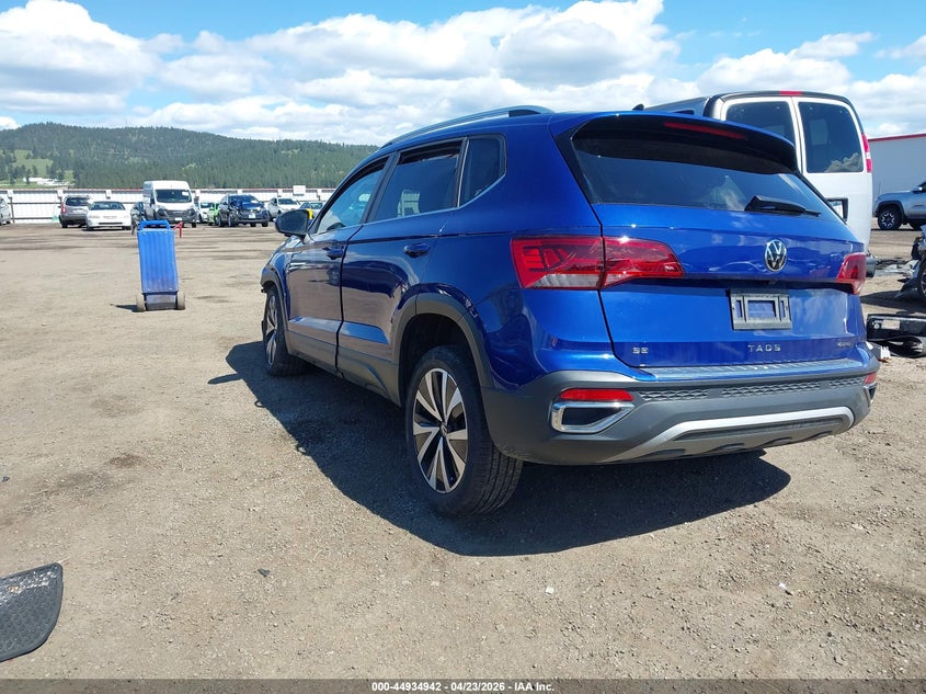 2022 VOLKSWAGEN TAOS auction photo 3