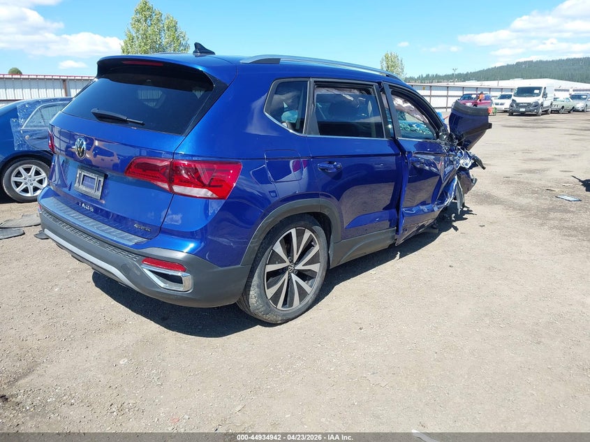 2022 VOLKSWAGEN TAOS auction photo 4