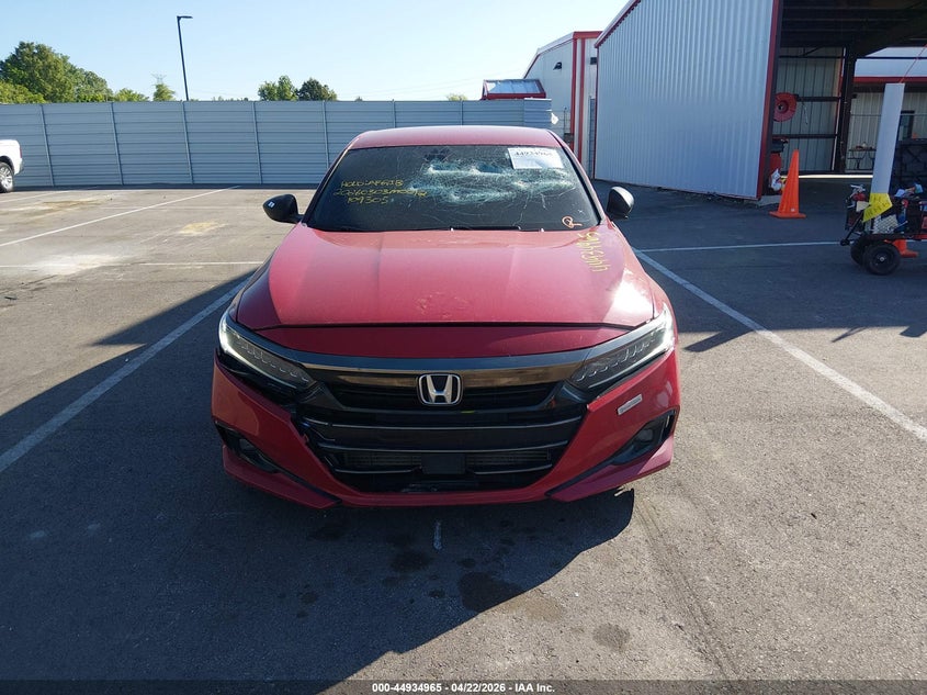 2021 HONDA ACCORD SPORT — Photo 12