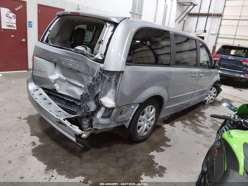 Vin: 2c4rdgbg8er354117, lot: 45432380, dodge grand caravan se 20144