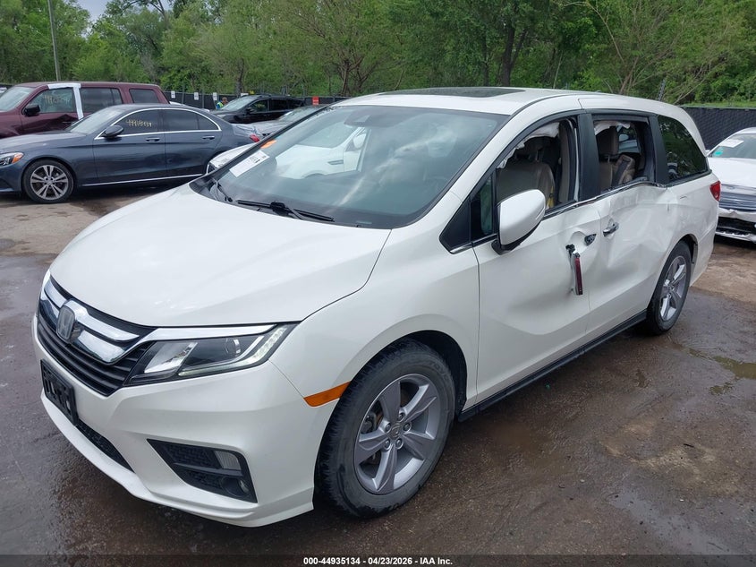 2019 Honda Odyssey Ex-L 5FNRL6H76KB040347 photo 1