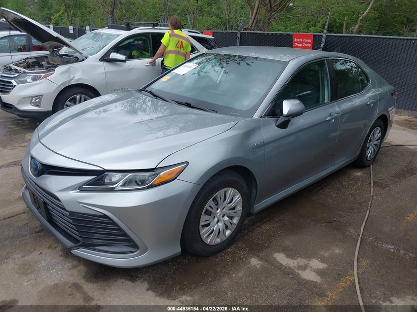 2021 Toyota Camry Le Hybrid 4T1C31AK0MU555972 photo 1