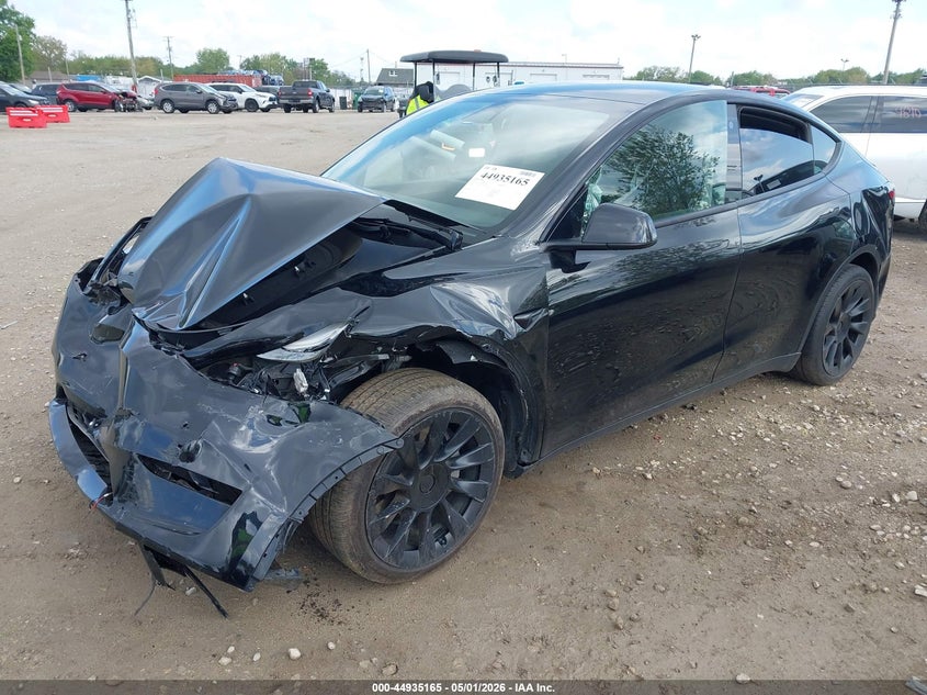 Vin: 7saygdee1pf667538, lot: 45432554, tesla model y awd/long range dual motor all-wheel drive 20232