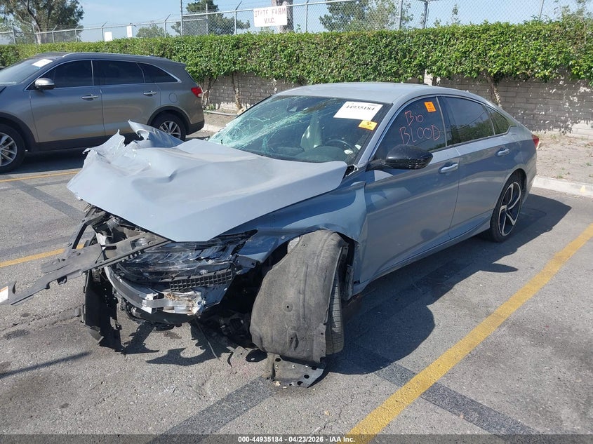 2022 Honda Accord Sport 1HGCV1F3XNA021897 photo 1