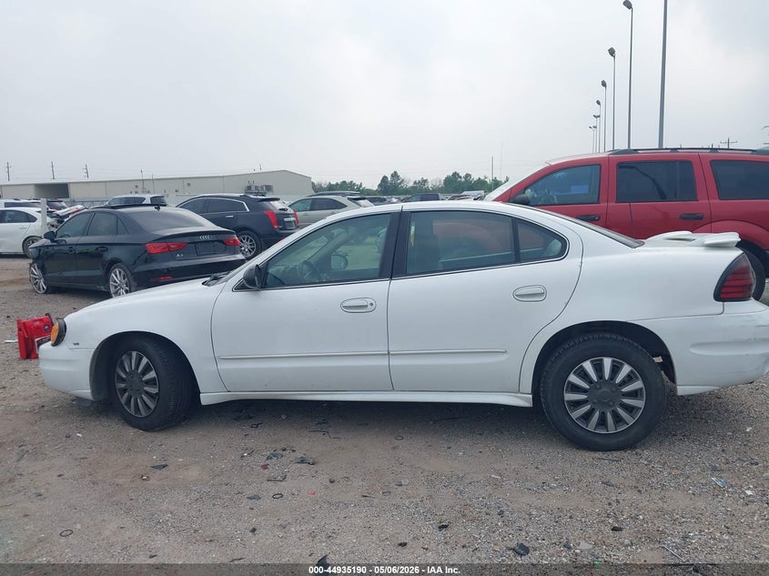2005 Pontiac Grand Am Se VIN: 1G2NE52E35M123759 Lot: 44935190