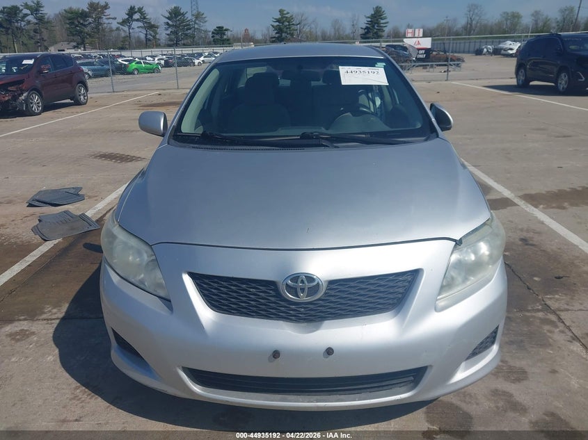 2010 Toyota Corolla 1.8 Le grey Lot 111044935192 Vin 1NXBU4EEXAZ318738