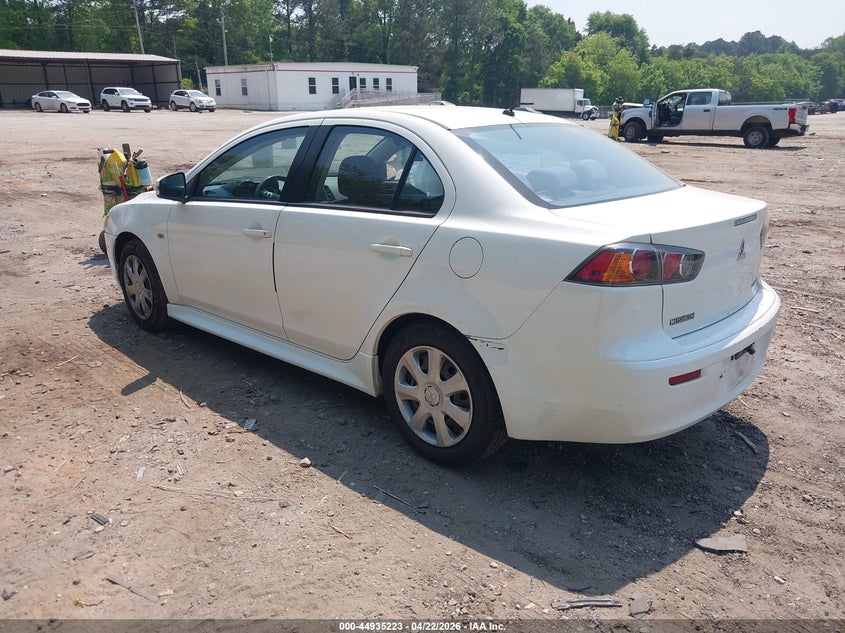 Vin: ja32u2fu7fu006784, lot: 45432611, mitsubishi lancer es 20153