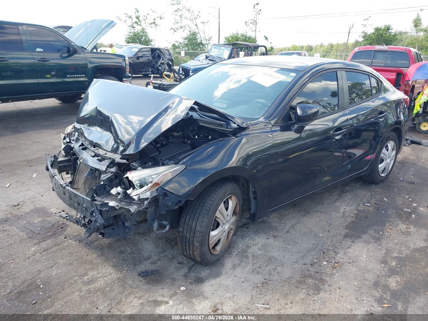 Vin: 3mzbm1u72fm132397, lot: 45432636, mazda mazda3 i sport 20152