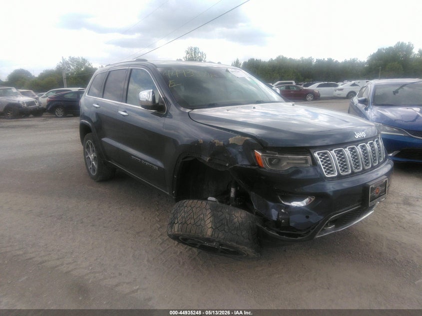 Vin: 1c4rjfcg5mc532803, lot: 45432637, jeep grand cherokee overland 4x4 20211