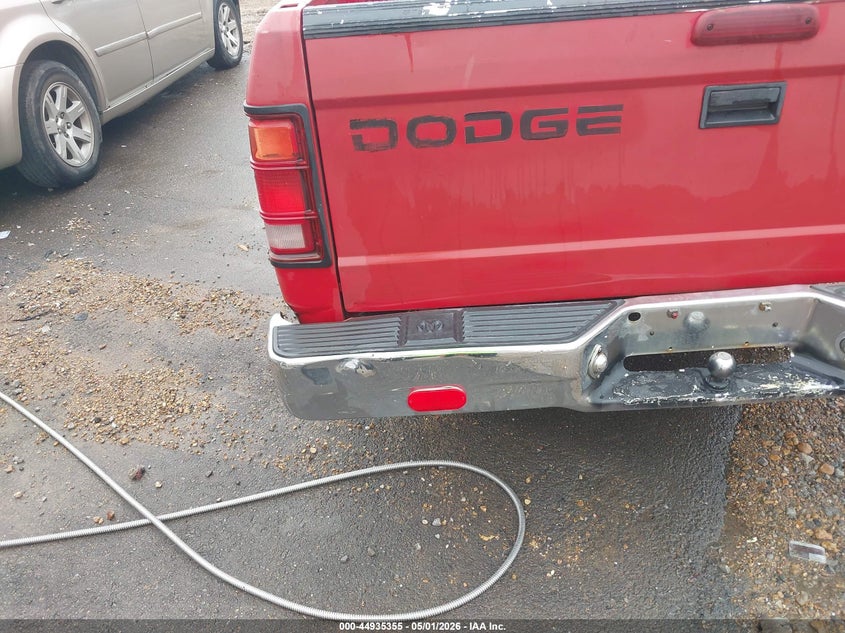 1994 DODGE DAKOTA COUPE 3.9L V6 FI OHV 12V F2