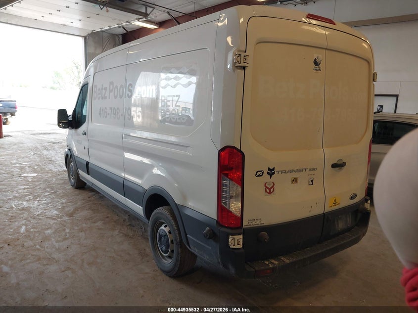 Vin: 1ftnr2cm4fka69177, lot: 45432921, ford transit-250 20153