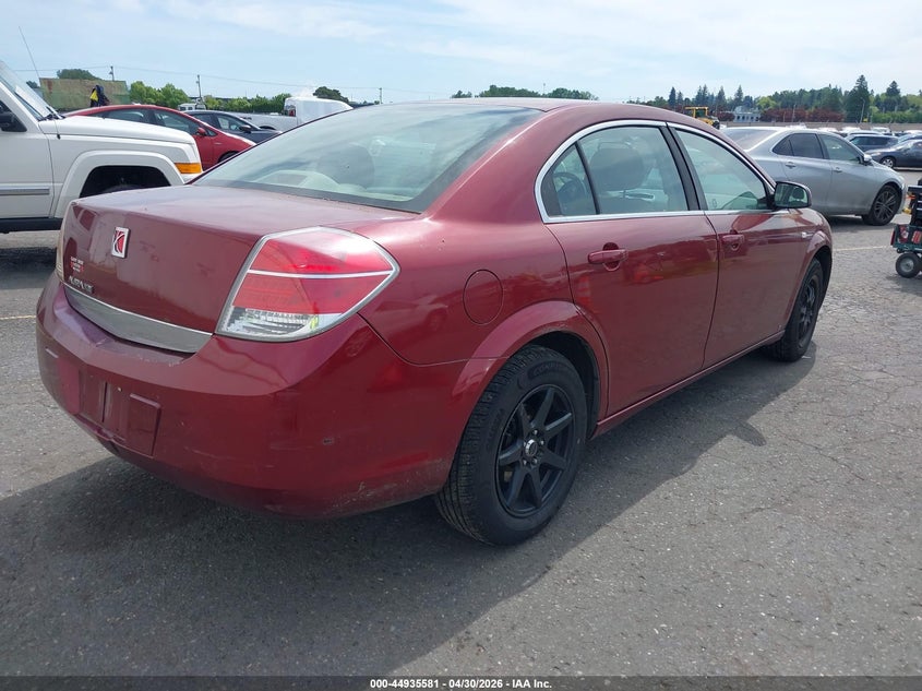 2009 SATURN AURA SEDAN 2.4L I-4 DOHC, VVT, 169HP