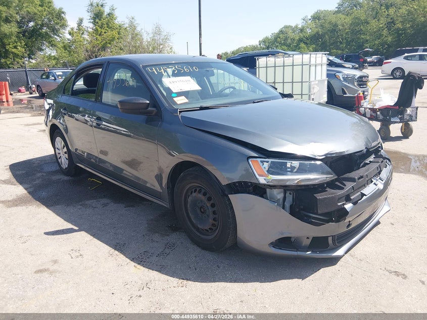 2013 VOLKSWAGEN JETTA 2.0L S