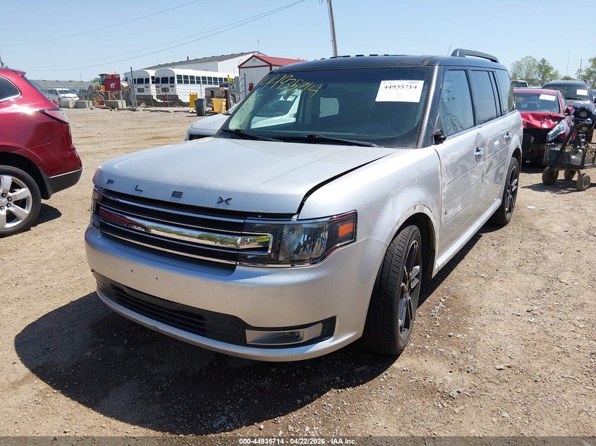 Vin: 2fmhk6c84fba06632, lot: 45433103, ford flex sel 20152