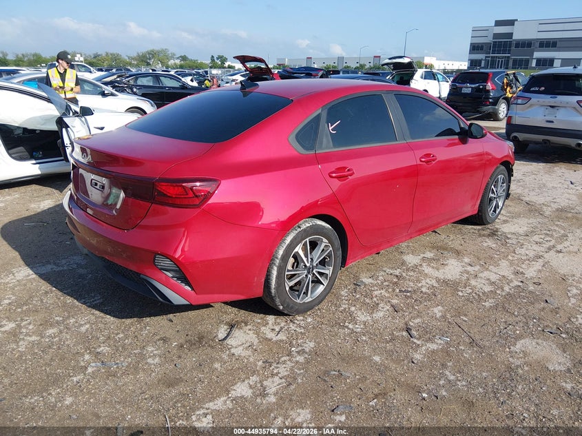 Vin: 3kpf24ad9ne453495, lot: 45433183, kia forte lxs 20224