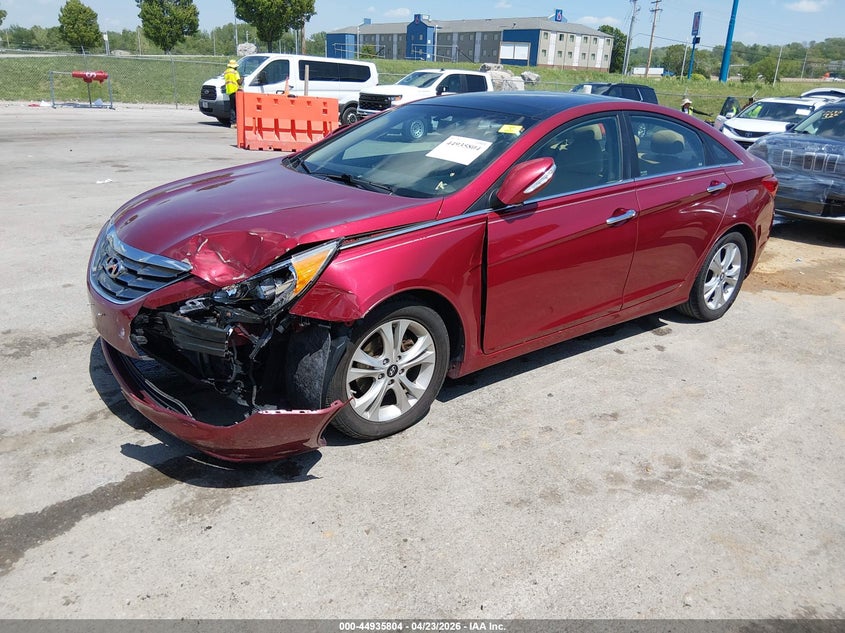 2012 Hyundai Sonata 2.4 Limited red Lot 111044935804 Vin 5NPEC4AC9CH340056