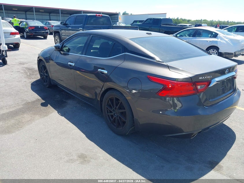 Vin: 1n4aa6ap6gc400093, lot: 45433227, nissan maxima 3.5 s 20163