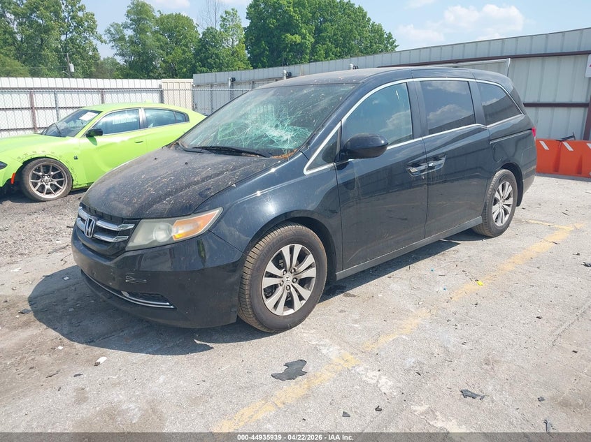 2017 HONDA ODYSSEY auction photo 2