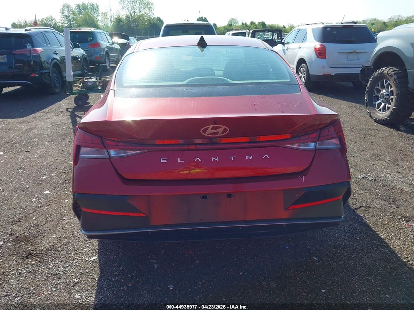 VIN KMHLS4DGXSU910140 2025 HYUNDAI ELANTRA SEL CONVENIENCE